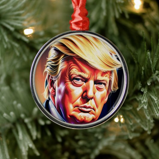 DONALD TRUMP ART NOËL Ornement (Arbre)