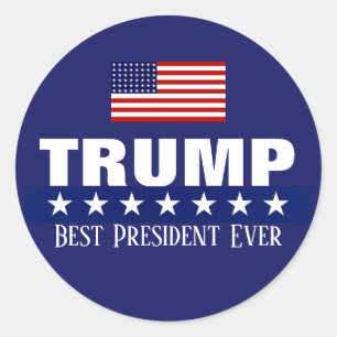 DONALD TRUMP BESTE PRESIDENT OOIT EVER STICKER
