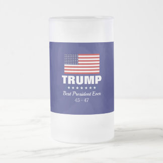 DONALD TRUMP BESTE PRESIDENT OOIT MATGLAS BIERPUL