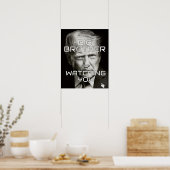 Donald Trump Big Brother is Watching Poster (Keuken)