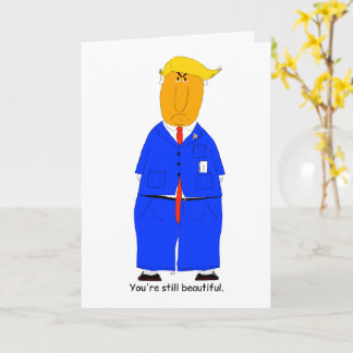 Donald Trump Birthday Card  Kaart