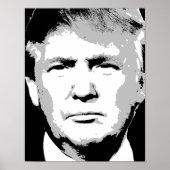 DONALD TRUMP BLOCK DESIGN POSTER (Voorkant)