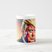 DONALD TRUMP BONE CHINA MUG (Devant)