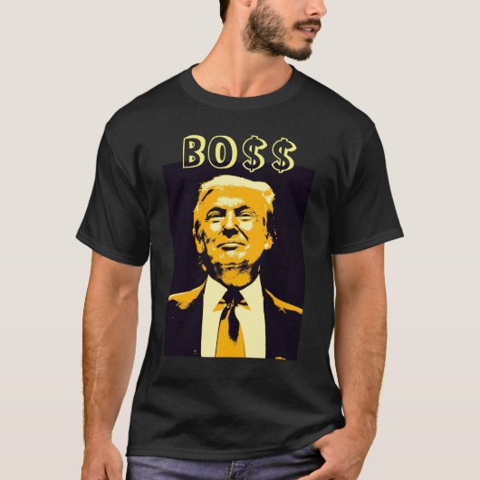 Donald Trump Boss T-shirt (Voorkant)