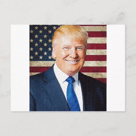 Donald Trump Briefkaart (Voorkant)