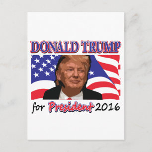 Donald Trump Briefkaart