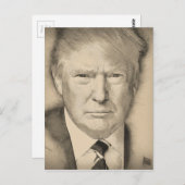 Donald Trump Briefkaart (Voorkant / Achterkant)