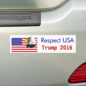 Donald Trump Bumpersticker (Op auto)