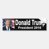 Donald Trump Bumpersticker (Voorkant)