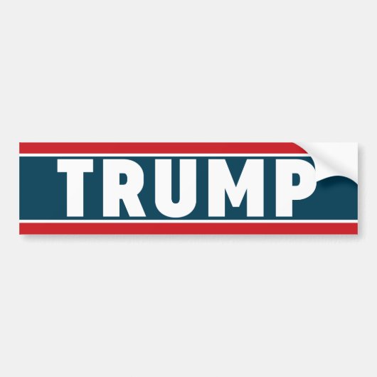 Donald Trump Bumpersticker 2016 (Voorkant)