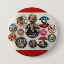Donald Trump Button Collage