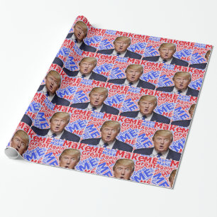 Donald Trump Cadeaupapier