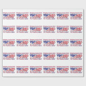 Donald Trump Cadeaupapier (Vlak)