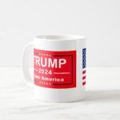 Donald Trump café tasse MUG MAGA (Devant gauche)