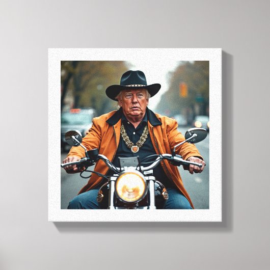 Donald Trump Canvas Afdruk (Voorkant)