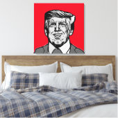 DONALD TRUMP CANVAS AFDRUK (Insitu (Slaapkamer))