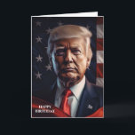 DONALD TRUMP CARTE D'ANNIVERSAIRE DU DRAPEAU AMÉRI<br><div class="desc">DONALD TRUMP CARTE D'ANNIVERSAIRE DU DRAPEAU AMÉRICAIN</div>
