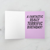 DONALD TRUMP CARTES D'ANNIVERSAIRE DE BEAUCOUP DE  (Intérieur)