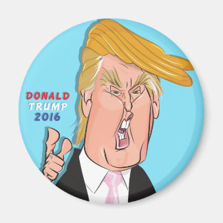 Donald Trump Cartoon Magnet Magneet