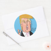 Donald Trump Cartoon stickers (Envelop)