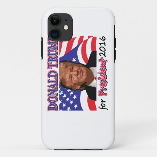 Donald Trump Case-Mate iPhone Case (Achterkant)
