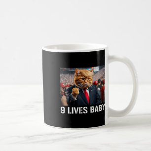 Donald Trump Cat Nine woont in Baby Koffiemok