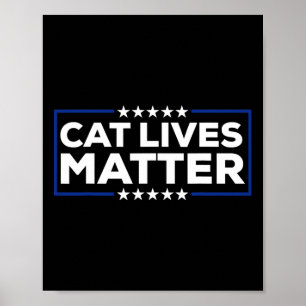 Donald Trump Cats Grappige Politieke Meme 2024 Poster