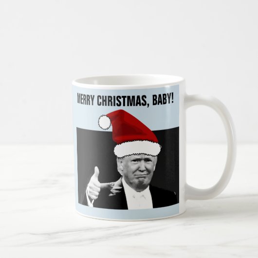 DONALD TRUMP CHRISTMAS Coffee Mugs (Droite)