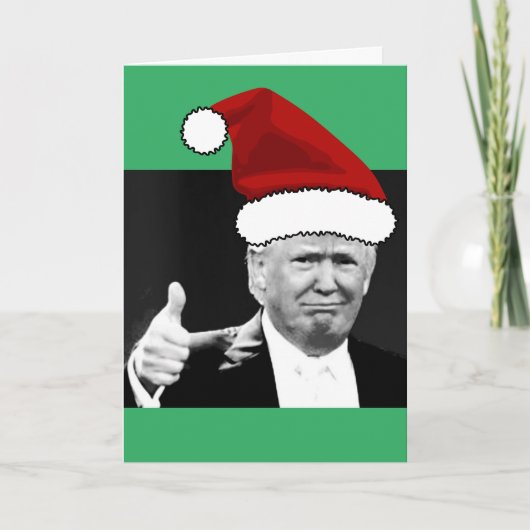 DONALD TRUMP CHRISTMAS KAARTEN (Voorkant)