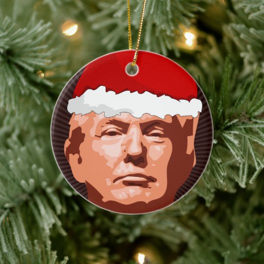 DONALD TRUMP CHRISTMAS ORNAMENT (Boom)