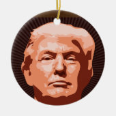DONALD TRUMP CHRISTMAS ORNAMENT (Voorkant)