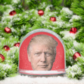 DONALD TRUMP CHRISTMAS SNOW GLOBE SNEEUWBOL (Kerstmis)