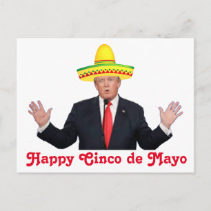 Donald Trump Cinco de Mayo Briefkaart