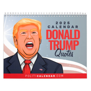 DONALD TRUMP CITEERT 2025 KALENDER