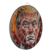donald trump clown dartbord (Voorkant Links)