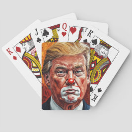 donald trump clown pokerkaarten