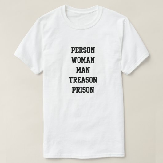 Donald Trump-cognitieve test T-Shirt (Design voorkant)