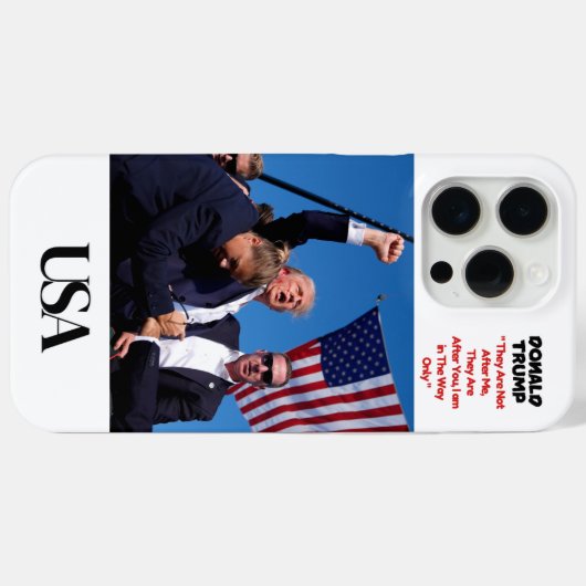 Donald Trump Coque iphone (Verso (horizontal))