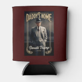 Donald Trump Daddy's Home Grappig Kerstfeest Blikjeskoeler (Voorkant)