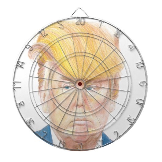 Donald Trump dartboard Dartbord (Voorkant)