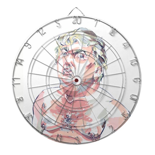 Donald Trump DartBoard Dartbord (Voorkant)