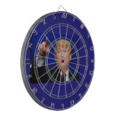Donald Trump Dartboard Dartbord (Voorkant Links)