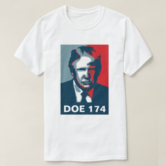 Donald Trump Doe 174 T-shirt (Design voorkant)