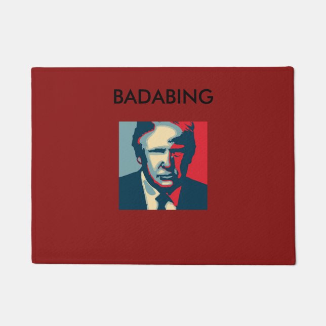 DONALD TRUMP DOORMAT DEURMAT (Voorkant)