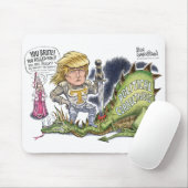 Donald Trump Dragon Slayer Mousepad Muismat (Met muis)