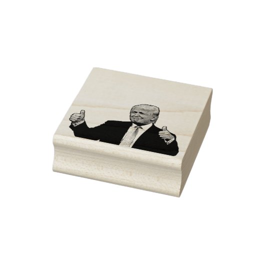 DONALD TRUMP DUIMT RUBBER STEMPEL OP (Stempel)