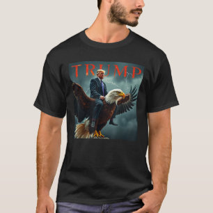 Donald Trump Eagle USA President Amerika T-shirt