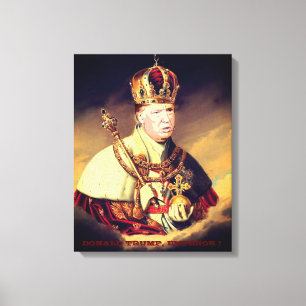 DONALD TRUMP, EMPEROR! CANVAS AFDRUK