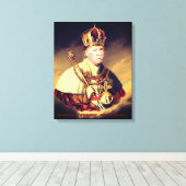 DONALD TRUMP, EMPEROR! CANVAS AFDRUK (Insitu (Houten vloer))