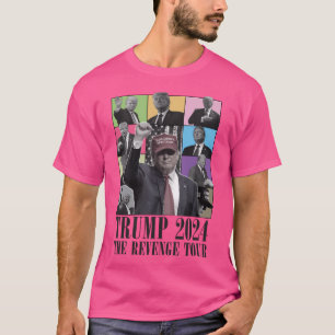 Donald Trump en de wraaktocht grappige parodiekeuz T-shirt